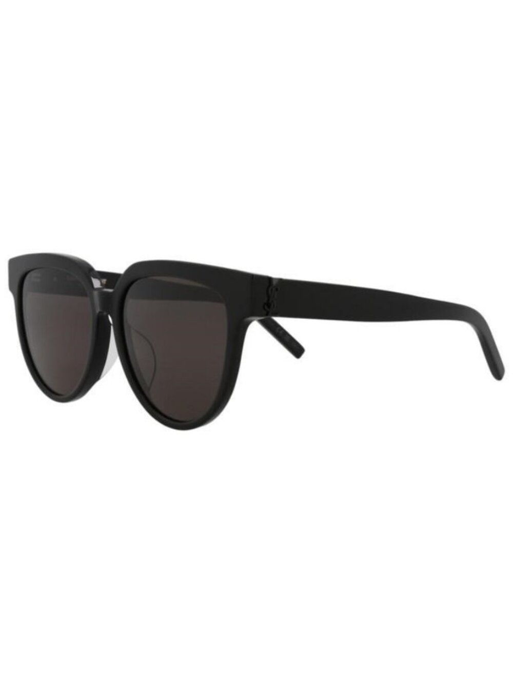 New Saint Laurent Womens Cat Eye Black Black Black Fashion Designer Sunglasses